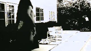 Turned On ebony hoe gets bent over and pounded from the back into the gameroom