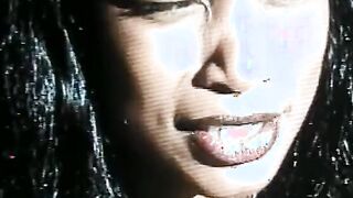 Turned On ebony hoe gets bent over and pounded from the back into the gameroom