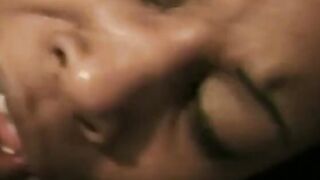 Turned On ebony hoe gets bent over and pounded from the back into the gameroom