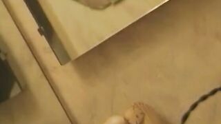Cutie little whore spreads her legs and gets her soak twat tasted and banged