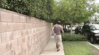Pierced Cunt Dark Hair Big Stroked During Athletic Sweaty Couch Banged!
