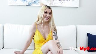 Eating Her Pale Alaskan Pussy & Wrecking Her Ice Cold Womb