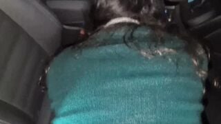 stepdad fucks her adorable step-daughter inside the vehicle after school