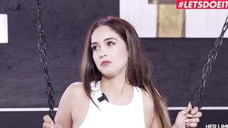 HerLimit - Ginebra Bellucci PAWG Spanish 18 Yo Hard Anal And Sloppy Head With A Huge Ebony Dick