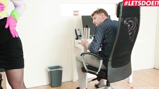 DoeProjects - Jarushka Ross Crazy Czech Professor Seduces And Fucks Her Long Cock College Girl - LETSDOEIT