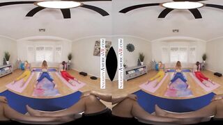 Erotic America - hot yoga babes decide to tag team their instructor