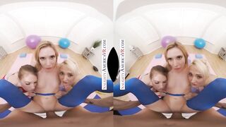 Erotic America - hot yoga babes decide to tag team their instructor