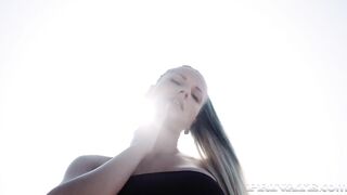 HOMEMADE com - Penis Milking Big Tit Beauty Jolee Love Tries Interracial 3Way!