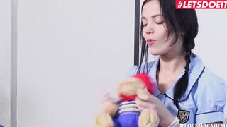 PornoAcademie - Oktavia Milton Goddess Russian Teenagers School Girl Hard Booty And Twat Banged! - LETSDOEIT