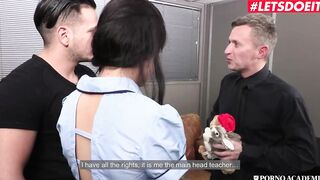 PornoAcademie - Oktavia Milton Goddess Russian Teenagers School Girl Hard Booty And Twat Banged! - LETSDOEIT