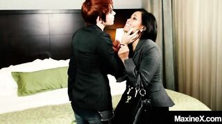 Bound Up Maxine X Gets Finger Fuck During Breath Play With Gf Lily Cade!