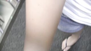 ANGELA WHITE - Long Natural Melons pov Outdoors Library Sex