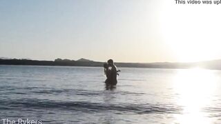 Romantic Sex at a Outside Beach