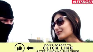 LETSDOEIT - Coco Kiss - Lucky Bro Fucks Public With A Babe German Dark Haired Pornstar