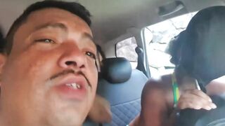 A maior fantasia de um Uber !!! Ainda ganhei $ 200 Reais de caixinha . Paty Bumbum - Alex Lima