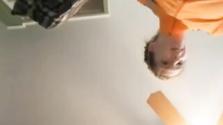 Step Sister helps her Step brother with an injury