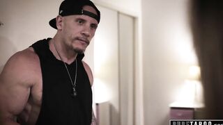 Big Boobed Bombshell Lena Has Sex with Hung Repo Dude