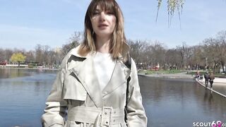 GERMAN SCOUT - DEEP ANAL SEX FOR FLOPPY HOOTERS 19 YEAR OLD KRISTIN AT STREET CASTING