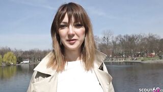 GERMAN SCOUT - DEEP ANAL SEX FOR FLOPPY HOOTERS 19 YEAR OLD KRISTIN AT STREET CASTING
