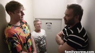 Son Learns how to Banged from Caring Family