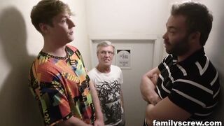 Son Learns how to Banged from Caring Family