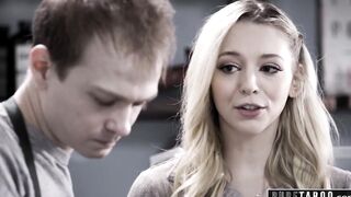 Blonde Hot Blows Off Her Bf and Gets Fuck at Work