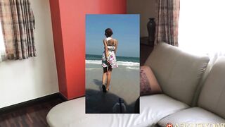 ASIANSEXDIARY Long Tit Filipina Filled Up With Spunk And Penis
