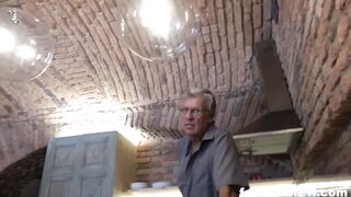 Grandpa and Uncle Hire a Older Dancer