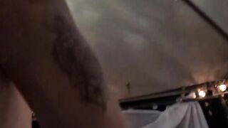 MILFs making out and fucking rough dicks into exclusive private foursome clip