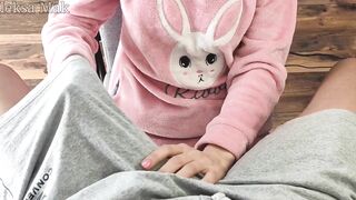 Cutie Dark Hair 18 Year Old Teases And Jerks Off Step Brothers Dick