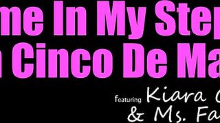 "we're really amazing at handling nuts" cinco de mayo 3sum cumshot-o