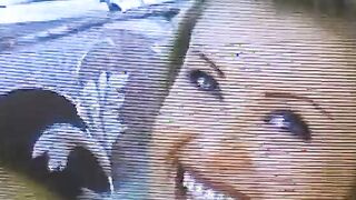 Beauty blonde lesbians eat each other's cunts and sex toy-boned outside