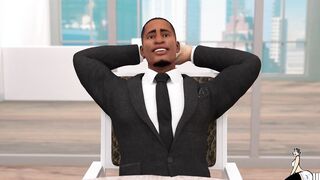 milf lets her big black cock boss drill her cunt to remain his employee