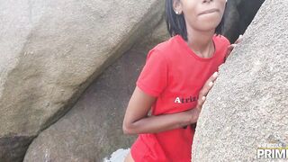 Gang Bang with Beauty slender making pirocudos happy inside Praia inside Rio de Janeiro