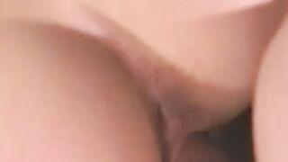 Adorable young penis sucking off bald twat bimbo with tattoo gets drilled by long penis