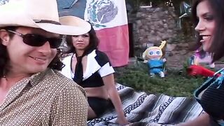 Michelle Avanti and Alisha K have three-way sex with Otto