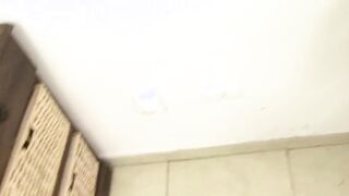 big tit dark hair masturbates alone with huge sex toys # one