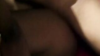 African whore gets really big ebony dick into her deep but tight snatch