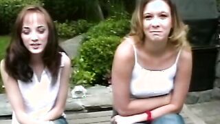 Super cuttie spreads her legs and gets her juicy snatch licked and finger fuck