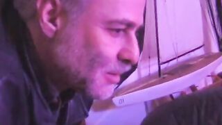 Turned On sexy moans as a long cock penetrate her soak vagina