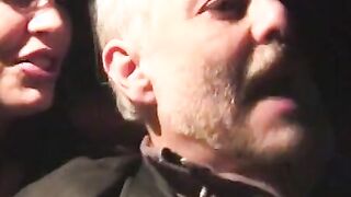 Turned On sexy moans as a long cock penetrate her soak vagina
