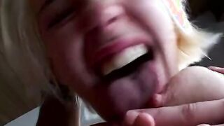 hot Bae with nice pink snatch gets screwed rough doggy style