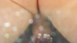 Sexual stud lays down and lets Bombshell Goddess suck his rough penis