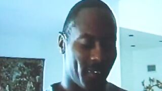 Super Sexy hot moans as her soak twat is screwed rough by a long african pole