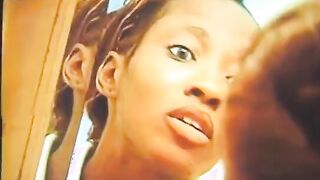 Super Sexy hot moans as her soak twat is screwed rough by a long african pole