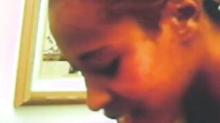 Super Sexy hot moans as her soak twat is screwed rough by a long african pole