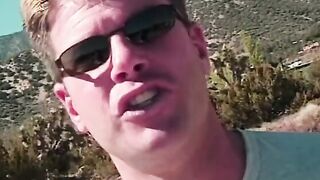 Turned On big boobed hoe gets twat nailed by muscular stud into the irresistible public