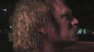 Dude gets his huge rough penis blown by turned on sluts then fucks her