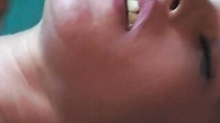 Dude gets his huge rough penis blown by turned on sluts then fucks her