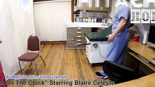SFW BTS From Blaire Celeste's Don't Tell Doc I Cum On The Clock, Sexual Nurse Plans